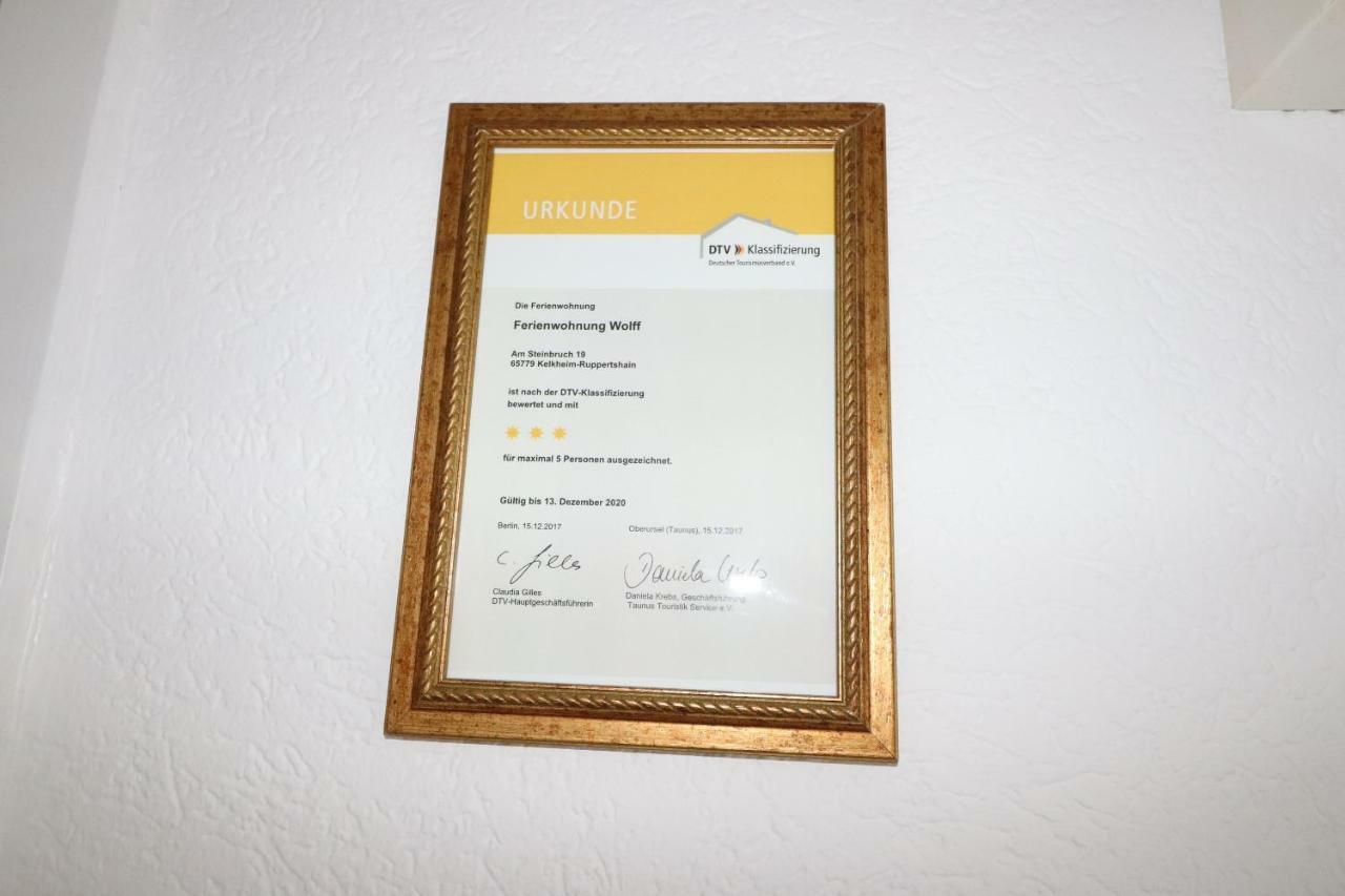 Ferienwohnung Wolff, 켈하임  외부 사진